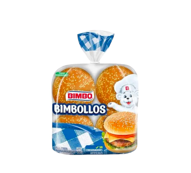 Pan de Bollos para Hamburguesa