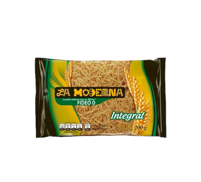 Pasta integral de fideo 200 g