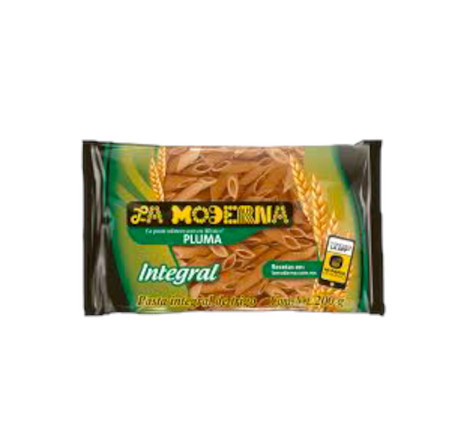 Pasta integral plumilla 200 g