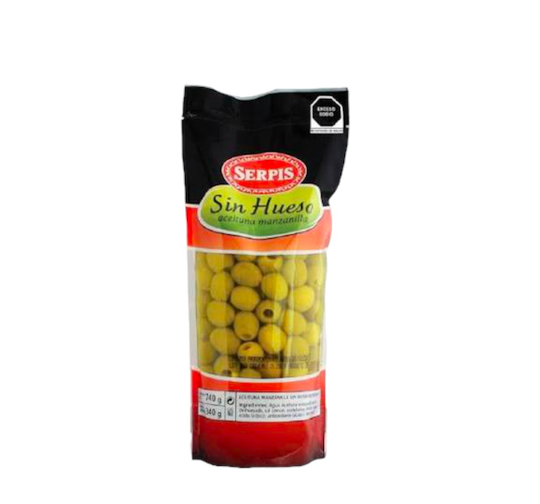 Aceituna Verde sin Semilla