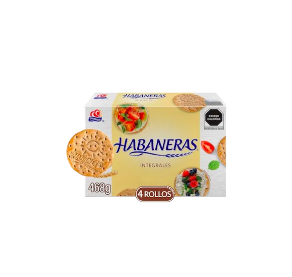 Galleta Integral sin Sal (Tipo Habanera)